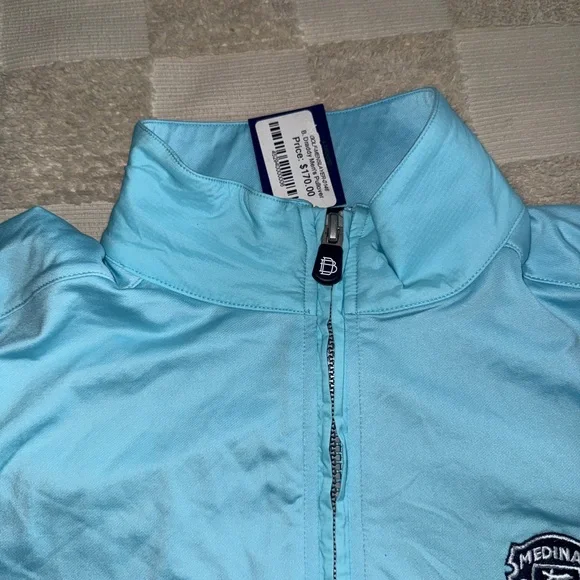NWT B. Draddy Men’s Blair Half Zip Medina size M